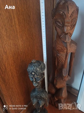 Масивни дървени тежки фигури, снимка 3 - Други ценни предмети - 37520987
