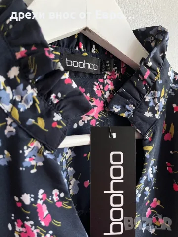 Boohoo 3XL флорална рокля, снимка 3 - Рокли - 50152704