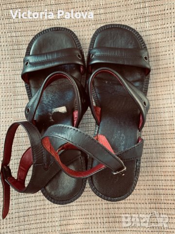 Уникални груби сандали FUN&CO,естествена кожа, снимка 7 - Сандали - 36990586