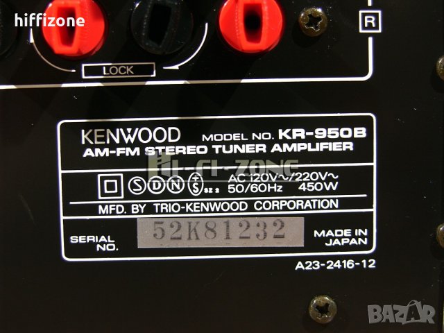 РЕСИВЪР  Kenwood kr-950b , снимка 9 - Ресийвъри, усилватели, смесителни пултове - 34000964