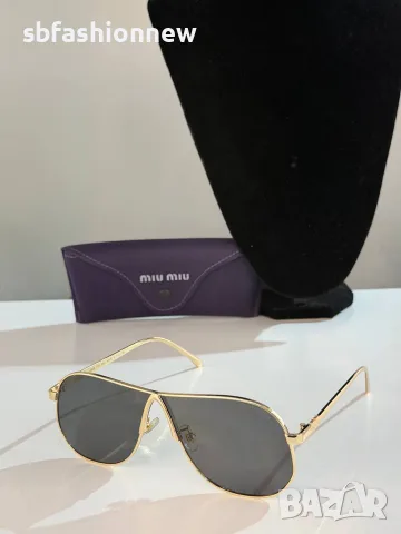 Miu Miu очила с лого, снимка 6 - Слънчеви и диоптрични очила - 55771805