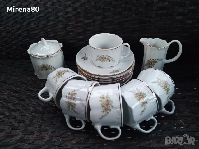 Български сервиз за кафе * Мащерка *