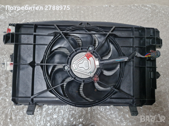 TESLA Модел 3, комплект радиатори, вентилатор и капак на вентилатора (оригинални), снимка 2 - Части - 44766874