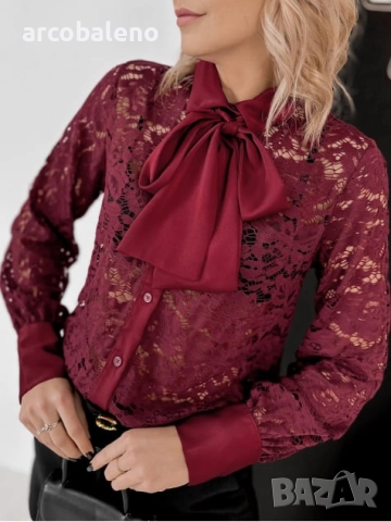 Дамска риза с дълги ръкави Chavelier, 4цвята , снимка 8 - Ризи - 52666527