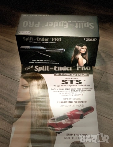 Talavera Split Ender Pro оригинал – професионален уред за цъфтящи краища + бонус, снимка 5 - Маши за коса - 53884472