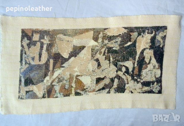 GUERNICA 1937 на Pablo Picasso НОВ Гоблен 43 см / 20 см, снимка 7 - Гоблени - 38869633