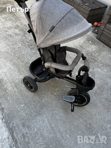 триколка Kinderkraft сива, снимка 4 - Детски велосипеди, триколки и коли - 56008058
