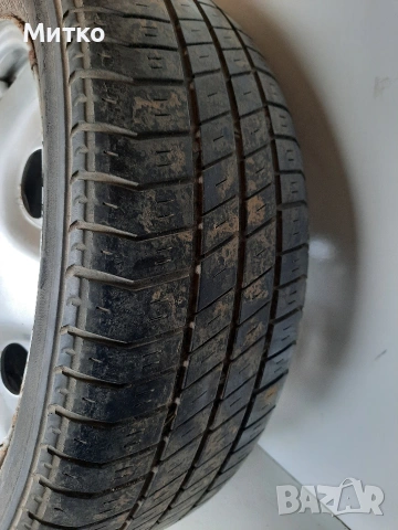 Желязна джанта 15 ка с гума за Опел Астра Ф OPEL ASTRA F, снимка 3 - Гуми и джанти - 53973350