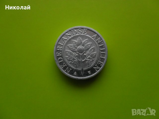 5 цента 2008 г. монета Холандски антили, снимка 2 - Нумизматика и бонистика - 40582233