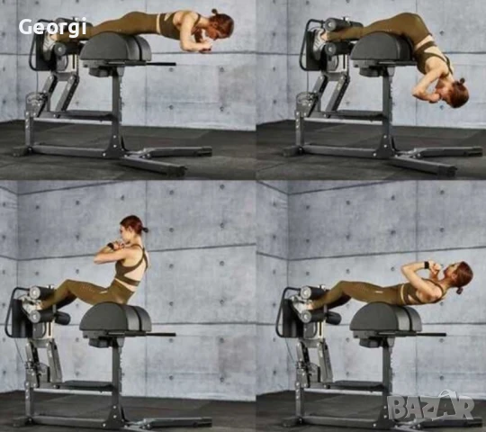 Пейка за гръбна екстензия/хиперекстензия/римски стол/фитнес уред/чугунени гири/Body's Sport, снимка 18 - Фитнес уреди - 51231597