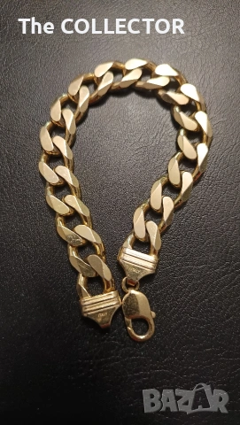 МЪЖКА СРЕБЪРНА ГРИВНА 925 (ITALY) 🔥, снимка 2 - Гривни - 53058362