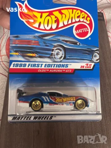 Hotwheels 1999-Olds Aurora GT3, снимка 2 - Колекции - 49656954