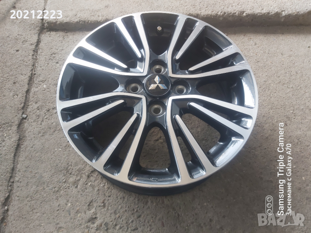 1 брой алуминиева джанта за Mitsubishi Space Star 15, снимка 3 - Гуми и джанти - 44685287