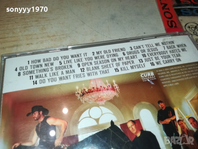 TIM MCGRAW CD 3011251115, снимка 9 - CD дискове - 52590410