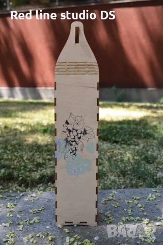 Персонализирана дървена кутия за вино, снимка 9 - Арт сувенири - 53887540