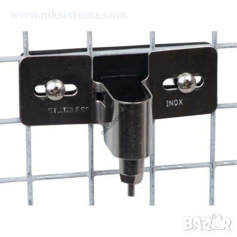 Автоматична Нипелна Поилка за Зайци + Скоба с болтчета и гайки за Закрепване с изход за маркуч Ø 9мм, снимка 1