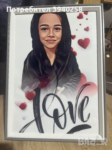 Снимка с рамка, снимка 4 - Ръчно изработени сувенири - 52349844