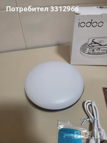 Презареждаема къмпинг лампа с батерия 10 000 mAh и светлинен поток 3000 lm – за окачване в палатка , снимка 2 - Къмпинг осветление - 55838962
