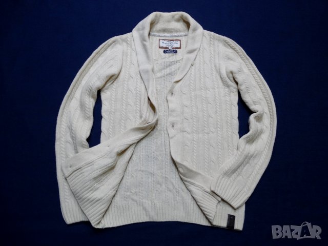 Company Cotton Club Made in England 80% Lambswool Мъжка Жилетка Размер L