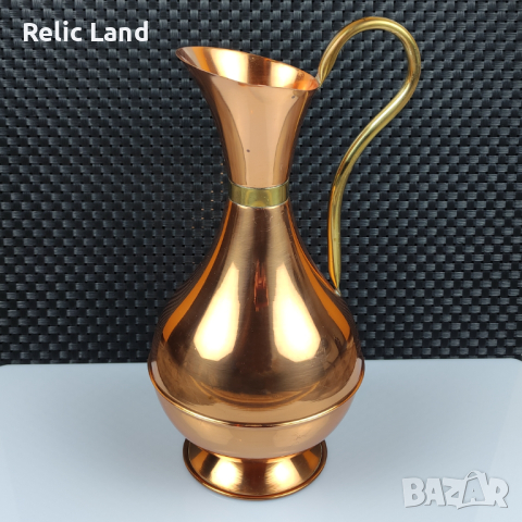 Португалска медна кана, снимка 2 - Антикварни и старинни предмети - 44559148