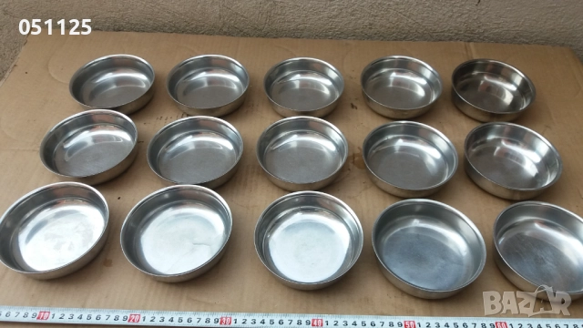 никел - комплект от 15 купички за сладко , снимка 4 - Други ценни предмети - 52605568