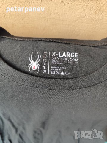 Мъжка тениска с къс ръкав Spyder - XL размер, снимка 2 - Тениски - 40838091