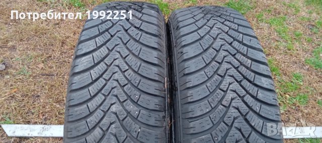 2бр. зимни гуми Falken EurowinterHS01. 175/70R14 DOT 3017. 5.5мм. дълбочина на шарката. Внос от Герм, снимка 1 - Гуми и джанти - 38960468