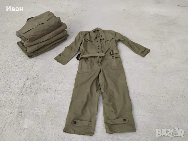 Брезентови военни гащеризони , снимка 2 - Екипировка - 47446836