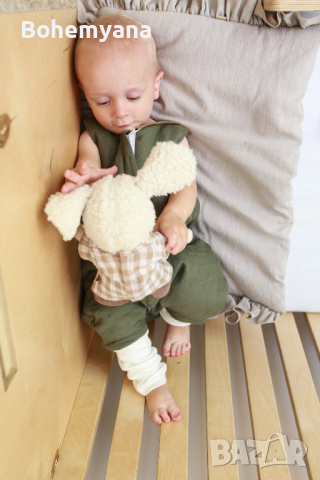 Babyly ленено чувалче с крачета 2 тог 24-36 м – зелено