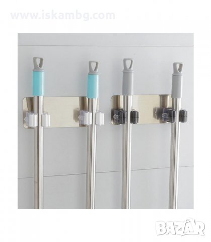 ЗАКАЧАЛКА ЗА СТЕНА, ДЪРЖАЧ ЗА МОП, МЕТЛИ И ДР. - код 1712, снимка 11 - Мопове, кофи, четки и метли - 33988988