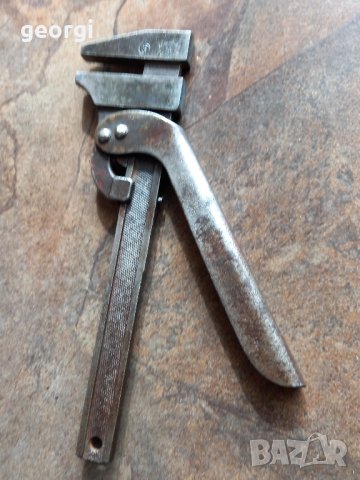 стар немски раздвижен ключ Solingen , снимка 4 - Антикварни и старинни предмети - 42673691