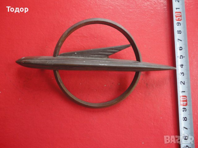 Голяма антична автомобилна емблема лого табела 3, снимка 2 - Колекции - 39942011