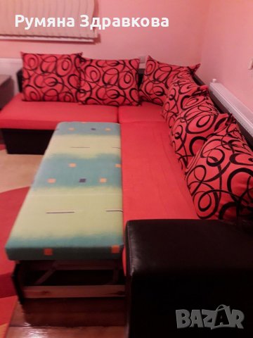 Разтегателен ъглов диван 280х190 , снимка 5 - Дивани и мека мебел - 31882366