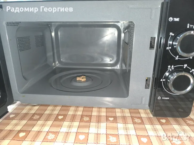 Микровълнова Crown 2085BL, снимка 8 - Печки, фурни - 56518438