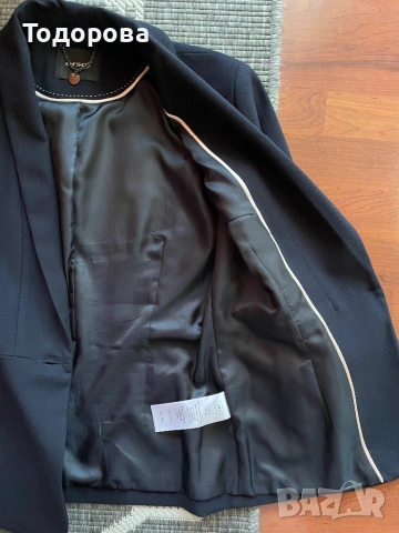 Тъмносин костюм сако и пола Orsay, снимка 7 - Костюми - 54090860