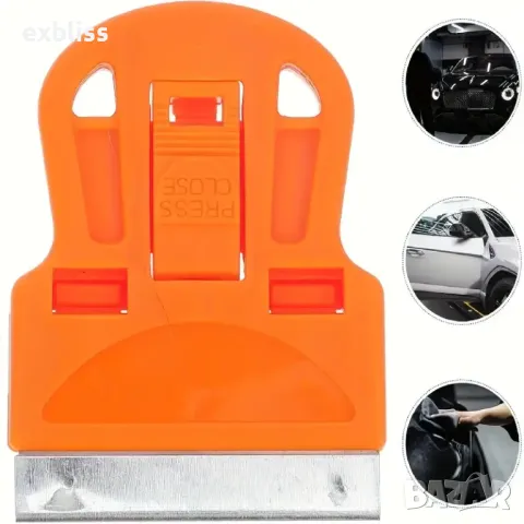 Мини стъргалка за почистване на стъкла, снимка 5 - Аксесоари и консумативи - 49225625