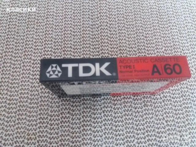 Нова касетка TDK., снимка 3 - Аудио касети - 54350164