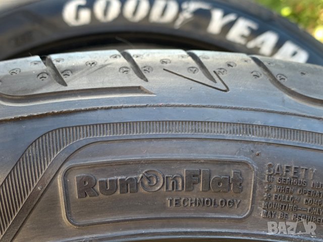 Летни гуми Goodyear Run Flat 255/40/18, снимка 4 - Гуми и джанти - 39543879