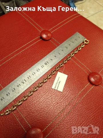 Златна гривна 5.26гр.14к, снимка 5 - Гривни - 53323524