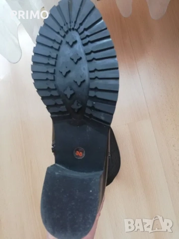 Дамски ботуши, кожени, №36, снимка 2 - Дамски ботуши - 52412573