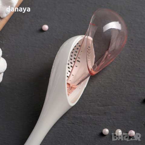 1821 Решетъчна лъжица диспенсър за пудра захар сол, снимка 8 - Прибори за хранене, готвене и сервиране - 30755843