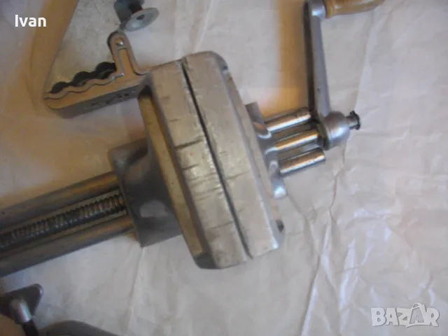 Швейцарско Алуминиево Оригинално Дърводелско МЕНГЕМЕ ZYLIZZ SWISS MADE Захват 165мм, 3,0кг , снимка 18 - Менгемета - 47459226