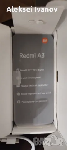 Xiaomi Redmi A3 чисто нов плюс безжични слушалки, снимка 3 - Xiaomi - 48394679