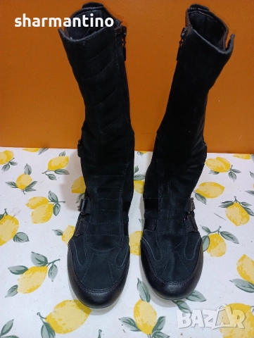 Esprit кожени ботуши N 40 - 12 €, снимка 3 - Дамски ботуши - 52977188