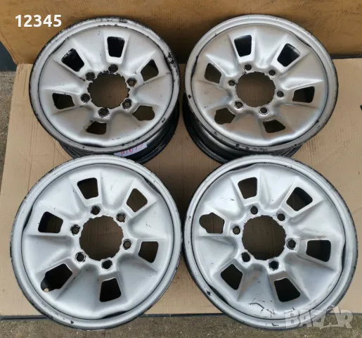 15’’6x139,7 originalni za Toyota Hiace/Hilux 15”6х139,7 за тойота-№643, снимка 3 - Гуми и джанти - 49867051