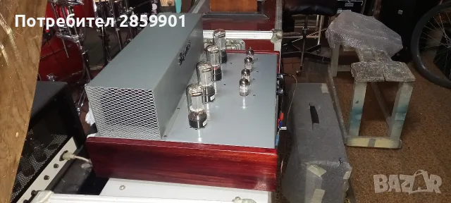 🎵 Продава се лампов усилвател ELEPHANT – 2 × 30 W / 8 Ω 🎵, снимка 3 - Ресийвъри, усилватели, смесителни пултове - 56425765