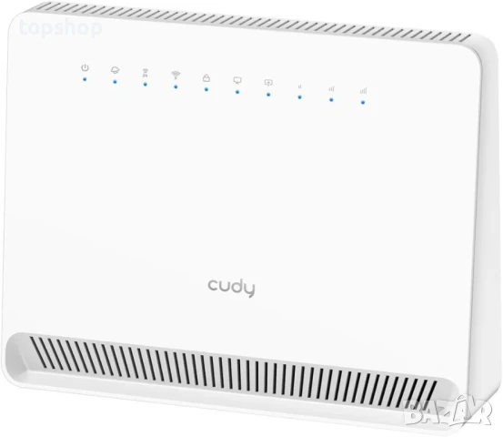 Нов Cudy LT500E 4G LTE Cat 4 модемен рутер със слот за SIM карта, AC1200 WiFi, OpenVPN, Wireguard...
