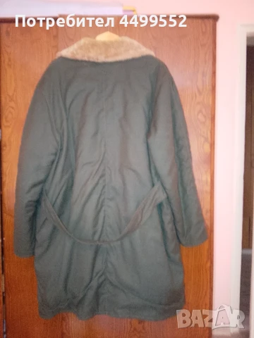 Шуба от импрегниран шлиферен плат със сваляща се подплата от агнешка кожа , снимка 2 - Якета - 51074985