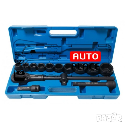 Усилено гедоре с ударни вложки 3/4″ 14 части ForceKraft