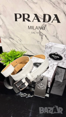 колани от естествена кожа в кутия prada, снимка 7 - Колани - 51677774